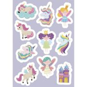 Carte de activitati cu abtibilduri - unicorni magici
