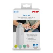 Pila electrica de unghii pentru copii si bebelusi, 5 pile diferite, Reer BabyCare 81100