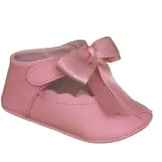 Balerini botez Lore by Baby fox (Marime: 18, Culoare nappa: Roz clicam, Decor: Funda)