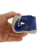 Sandale copii, Tahiti (Marime: 17, Culoare nappa: blu, Decor: Buline)