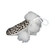 Barefoot-Socks BabyMoi Polar (Marime: 19, Culoare nappa: Leopard print)