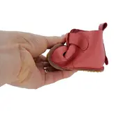 Ghetute Barefoot Baby fox (Culoare nappa: Fucsia, Marime: 23, Decor: Floare)