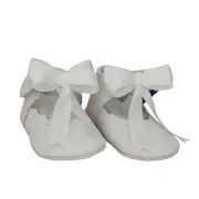 Balerini botez Lore by Baby fox (Marime: 19, Culoare nappa: Roz clicam, Decor: Funda)