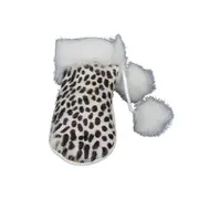 Barefoot-Socks BabyMoi Polar (Culoare nappa: Leopard print, Marime: 15)