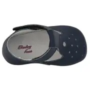 Sandale de botez T-bar (Culoare nappa: alb, Marime: 15)