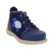 Ghetute baieti bleumarin, model Flipper (Culoare nappa: bleumarin, Marime: 25)