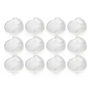 Pachet economic 12 protectii universale pentru colturi, din plastic transparent, cu banda adeziva, rezistente la muscaturi, fara PVC, Reer 82069