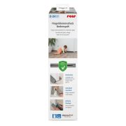 Protectie impotriva prinderii degetelor sub usa, opreste curentii de aer si izoleaza fonic, husa lavabila, 0-24 luni, gri, Reer 70121
