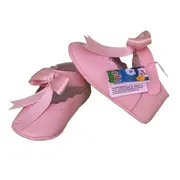 Balerini botez Lore by Baby fox (Marime: 18, Culoare nappa: Roz clicam, Decor: Funda)