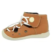 Sandale copii, Tahiti (Marime: 19, Culoare nappa: Crem, Decor: Floare)