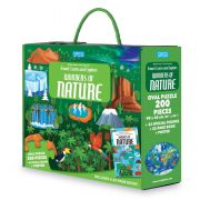 Cunoaste si exploreaza - puzzle minunile naturii (200 piese)