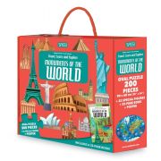 Cunoaste si exploreaza - puzzle monumentele lumii (200 piese)