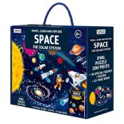 Cunoaste si exploreaza - puzzle sistemul solar (200 piese)