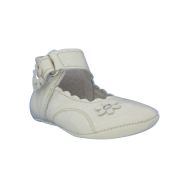 Balerini baby Katia (Marime: 17, Culoare nappa: alb)
