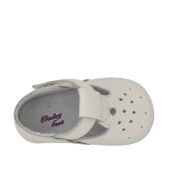 Sandale de botez T-bar (Culoare nappa: bleumarin, Marime: 16)