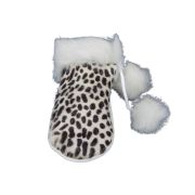 Barefoot-Socks BabyMoi Polar (Culoare nappa: Leopard print, Marime: 16)