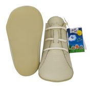 Ghetute BIT cu siret (Marime: 19, Culoare nappa: Crem)