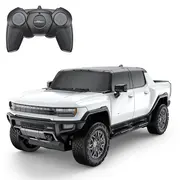 MASINA CU TELECOMANDA HUMMER EV ALB CU SCARA 1 LA 24 VIVRas93100_Alb