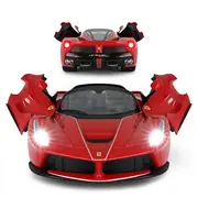 MASINA CU TELECOMANDA LAFERRARI APERTA ROSU SCARA 1 LA 14 VIVRas75800_Rosu