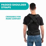 Marsupiu ergonomic multifunctional Chicco Hip Seat cu suport pentru sold, PirateBlack (negru), 0luni+ CHC79147-8_PIRATE BLACK
