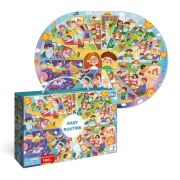 Puzzle - activitatile zilnice (100 piese)