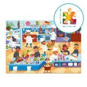 Puzzle meserii - bucatar (150 piese)