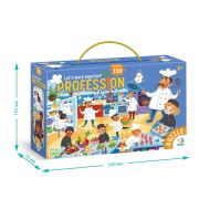 Puzzle meserii - bucatar (150 piese)