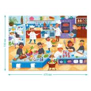 Puzzle meserii - bucatar (150 piese)