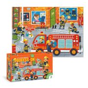Puzzle meserii - pompier (150 piese)