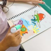 Set de colorat cu apa - dinozauri