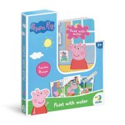 Set de colorat cu apa - peppa pig