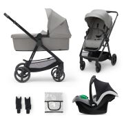 CARUCIOR KINDERKRAFT NEWLY, 3 IN 1, LIGHT GREY VIVKSNEWL00GRY300I