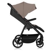 Carucior sport, Lionelo, Mira, Maner reglabil in 5 pozitii, Spatar si suport de picioare reglabile, Plasa de tantari si suport biberon incluse, Pana la 22 kg, 6 luni+, Conform cu EN1888-1, EN1888-2, Testare SGS, Bej BYNLO-MIRA_BEIGE_SAND
