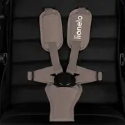 Carucior sport, Lionelo, Mira, Maner reglabil in 5 pozitii, Spatar si suport de picioare reglabile, Plasa de tantari si suport biberon incluse, Pana la 22 kg, 6 luni+, Conform cu EN1888-1, EN1888-2, Testare SGS, Bej BYNLO-MIRA_BEIGE_SAND