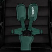 Carucior sport, Lionelo, Mira, Maner reglabil in 5 pozitii, Spatar si suport de picioare reglabile, Plasa de tantari si suport biberon incluse, Pana la 22 kg, 6 luni+, Conform cu EN1888-1, EN1888-2, Testare SGS, Verde BYNLO-MIRA_GREEN_EMERALD