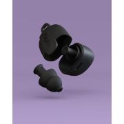 Dopuri de urechi cu filtru muzical pentru festivaluri si concerte, 3 dimensiuni incluse (S/M/L), protectie zgomote SNR 19dB, reutilizabile, negre, ALPINE PartyPlug 2025 ALP20054