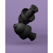 Dopuri de urechi cu filtru muzical pentru festivaluri si concerte, 3 dimensiuni incluse (S/M/L), protectie zgomote SNR 19dB, reutilizabile, negre, ALPINE PartyPlug 2025 ALP20054
