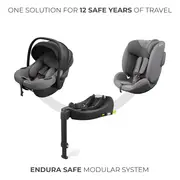 Kinderkraft ENDURA SAFE MODULAR SYSTEM GREY VIVKCILENFXGRY2000