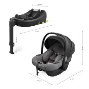 Kinderkraft ENDURA SAFE MODULAR SYSTEM GREY VIVKCILENFXGRY2000