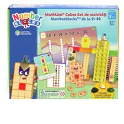 Mathlink®cubes numberblocks in romana set de activitati de la 21 - 30