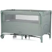 Patut pliabil chipolino relax basil linen cu laterala culisanta hubkosire254ba