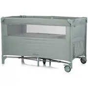 Patut pliabil chipolino relax basil linen cu laterala culisanta hubkosire254ba