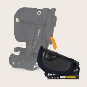 Scaun auto pliabil, Lionelo, Nelly, i-Size, 76- 150 cm, Tetiera reglabila in 15 pozitii, Spatar reglabil in 4 pozitii, Sisteme de fixare Isofix si Top Tether, Sezut lat si confortabil, Conform cu ECE R129, Albastru BYNLO-NELLY_I-SIZE_BLUE_NAVY