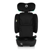Scaun auto pliabil, Lionelo, Nelly, i-Size, 76- 150 cm, Tetiera reglabila in 15 pozitii, Spatar reglabil in 4 pozitii, Sisteme de fixare Isofix si Top Tether, Sezut lat si confortabil, Conform cu ECE R129, Negru BYNLO-NELLY_I-SIZE_BLACK_CARBON