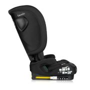 Scaun auto pliabil, Lionelo, Nelly, i-Size, 76- 150 cm, Tetiera reglabila in 15 pozitii, Spatar reglabil in 4 pozitii, Sisteme de fixare Isofix si Top Tether, Sezut lat si confortabil, Conform cu ECE R129, Negru BYNLO-NELLY_I-SIZE_BLACK_CARBON