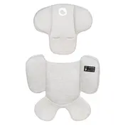 Scoica auto, Lionelo, Moxie, i-Size, 40-87 cm, Tetiera reglabila, intarita cu spuma de memorie, Carcasa ventilata, Din bambus, Protectie avansata, Conform cu R129, Bej BYNLO-MOXIE_I-SIZE_BEIGE_SAND