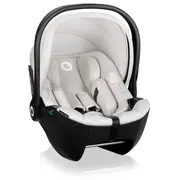 Scoica auto, Lionelo, Moxie, i-Size, 40-87 cm, Tetiera reglabila, intarita cu spuma de memorie, Carcasa ventilata, Din bambus, Protectie avansata, Conform cu R129, Bej BYNLO-MOXIE_I-SIZE_BEIGE_SAND