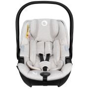 Scoica auto, Lionelo, Moxie, i-Size, 40-87 cm, Tetiera reglabila, intarita cu spuma de memorie, Carcasa ventilata, Din bambus, Protectie avansata, Conform cu R129, Bej BYNLO-MOXIE_I-SIZE_BEIGE_SAND