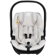 Scoica auto, Lionelo, Moxie, i-Size, 40-87 cm, Tetiera reglabila, intarita cu spuma de memorie, Carcasa ventilata, Din bambus, Protectie avansata, Conform cu R129, Bej BYNLO-MOXIE_I-SIZE_BEIGE_SAND