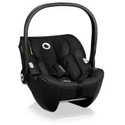 Scoica auto, Lionelo, Moxie, i-Size, 40-87 cm, Tetiera reglabila, intarita cu spuma de memorie, Carcasa ventilata, Din bambus, Protectie avansata, Conform cu R129, Negru BYNLO-MOXIE_I-SIZE_BLACK_CARBON